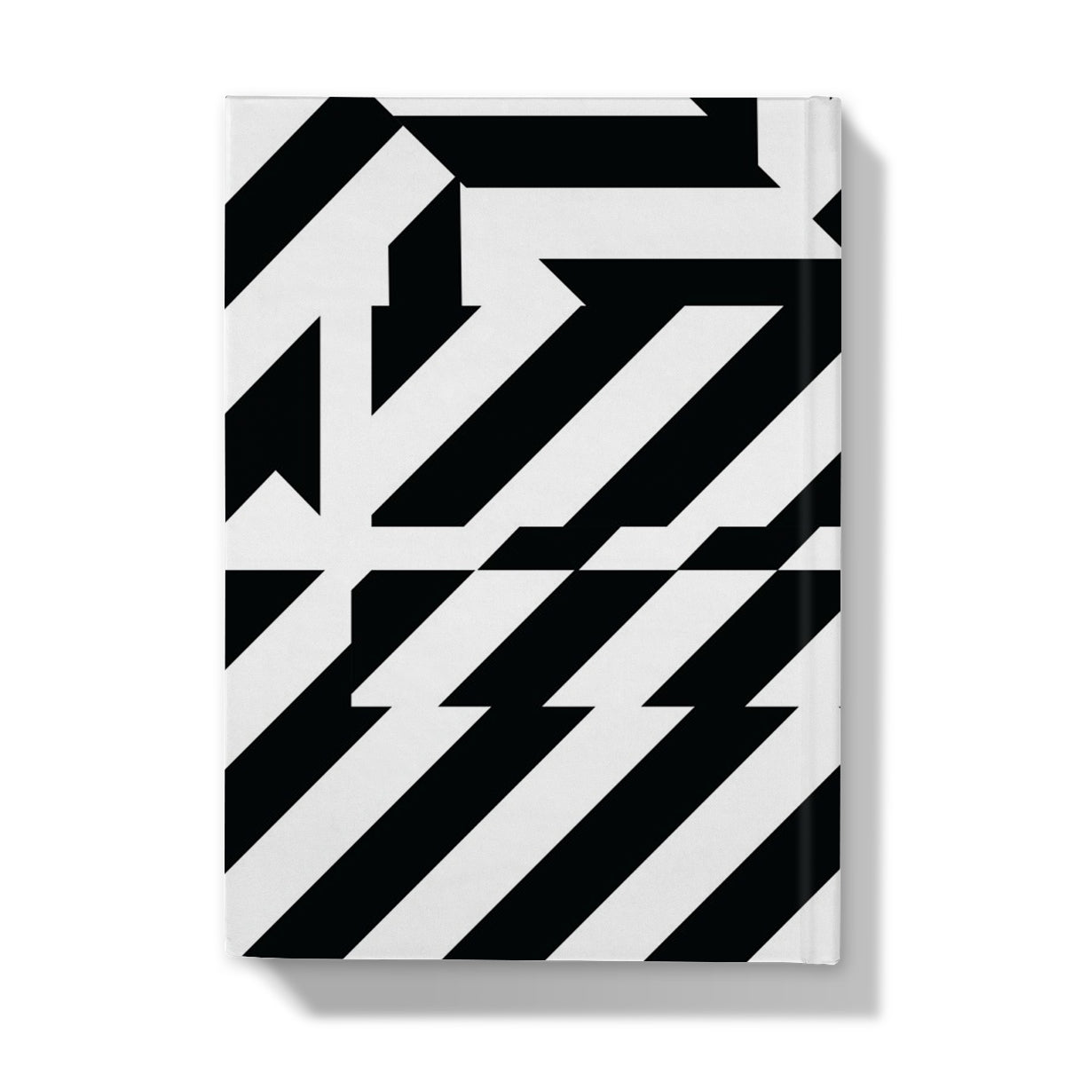 If life happens between BLACK AND WHITE NOTEBOOK