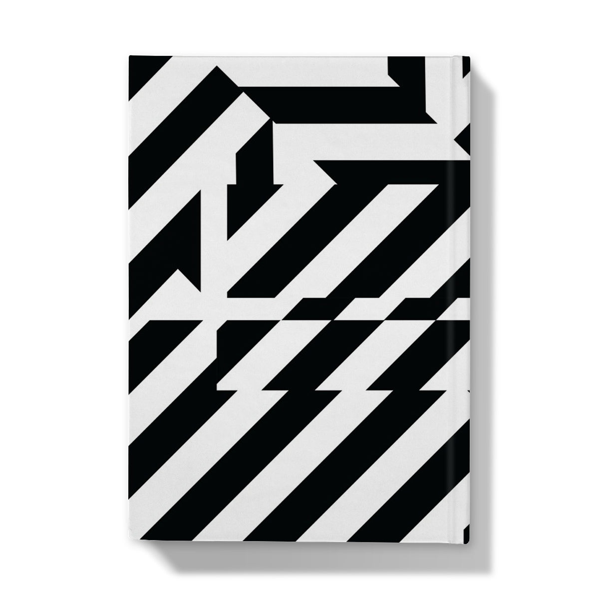 If life happens between BLACK AND WHITE NOTEBOOK