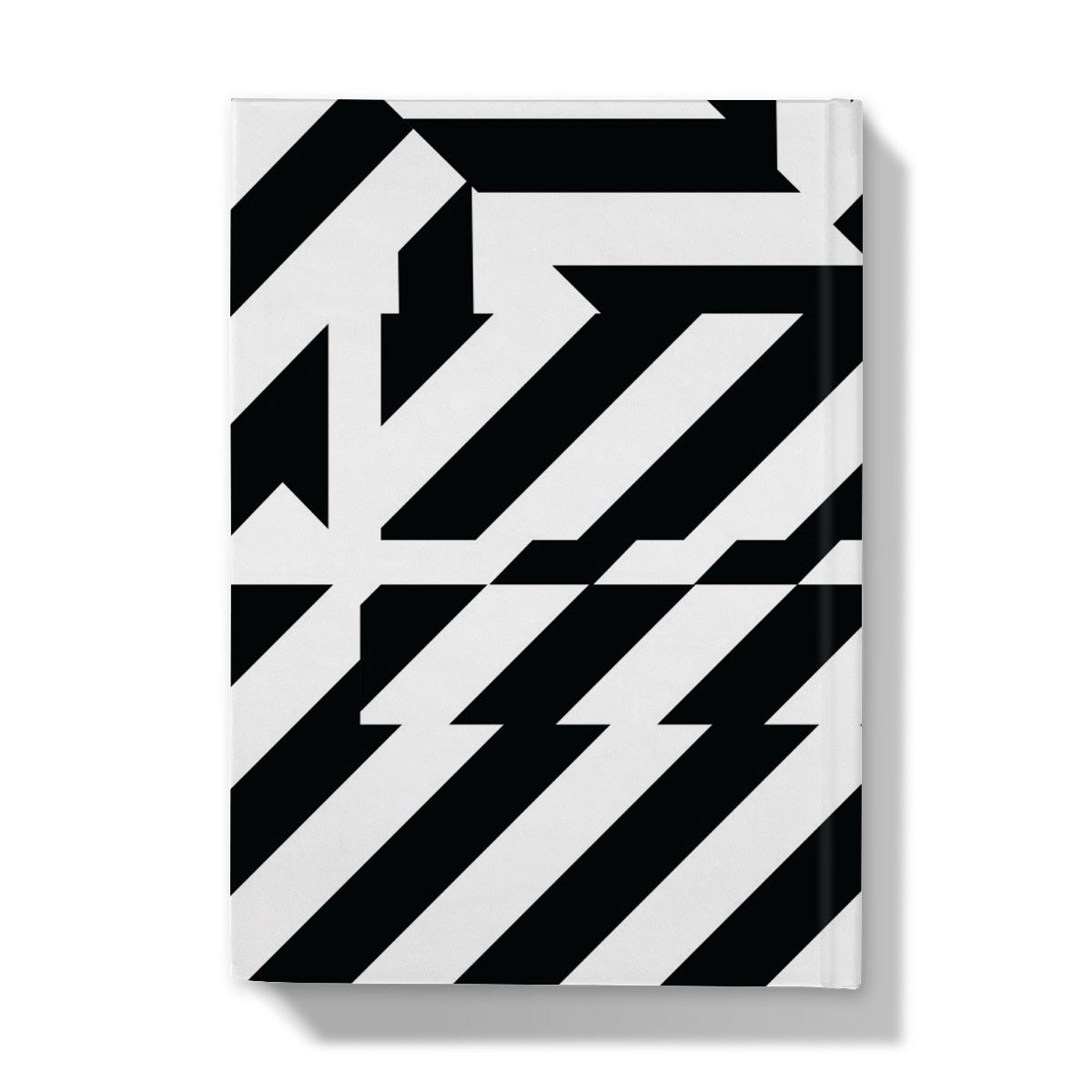 If life happens between BLACK AND WHITE NOTEBOOK