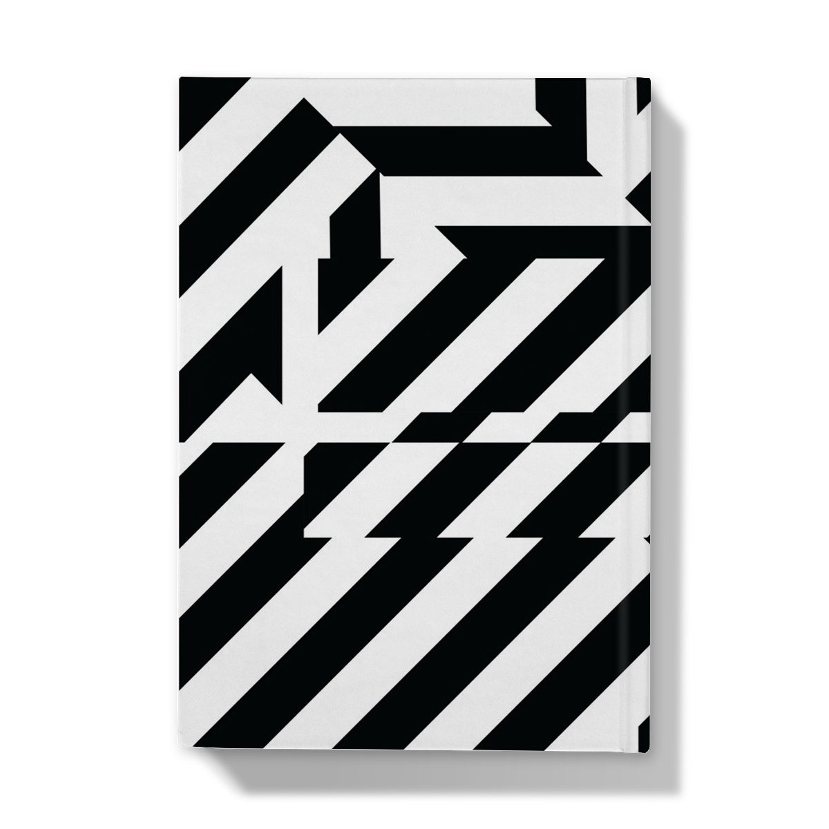 If life happens between BLACK AND WHITE NOTEBOOK