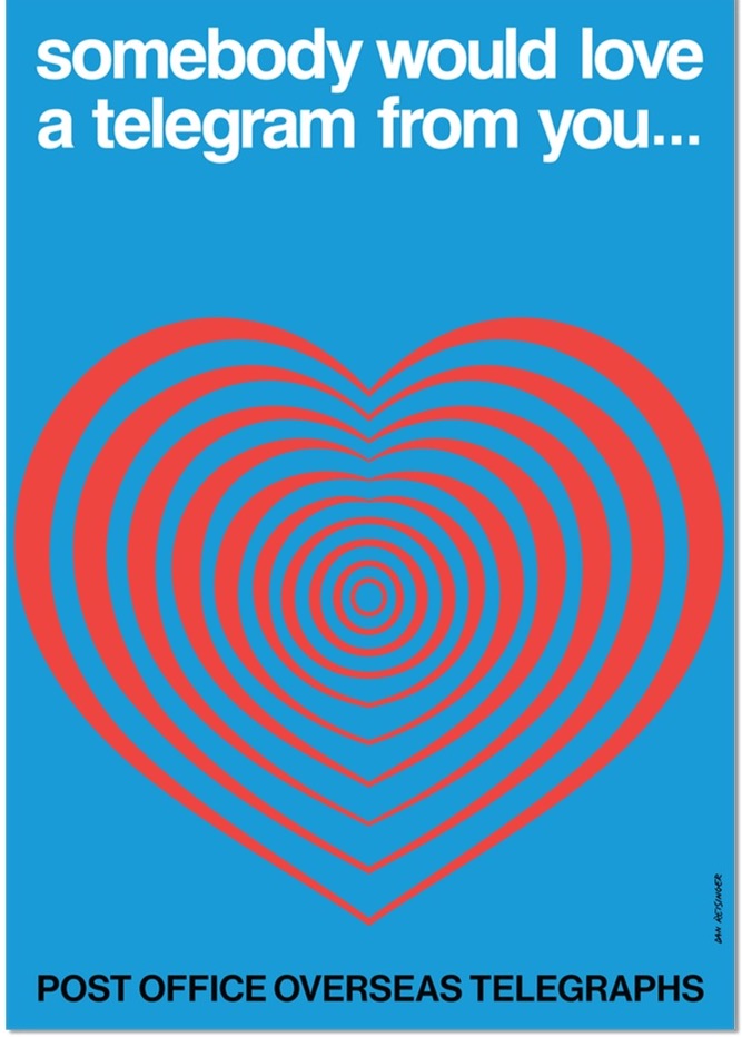 Somebody would LOVE - vintage poster (1965)