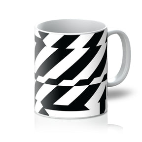 If life happens between BLACK AND WHITE  Mug