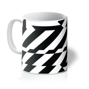 If life happens between BLACK AND WHITE  Mug